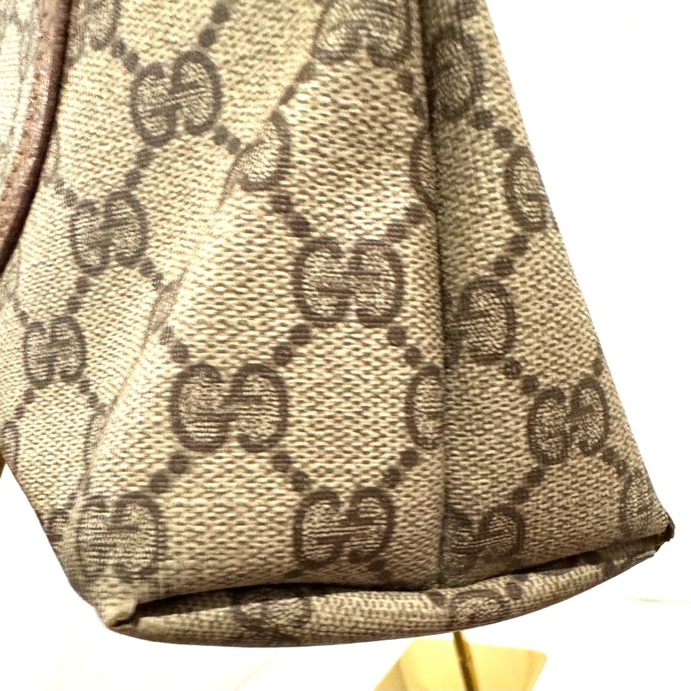 Gucci Supreme GG Supreme Canvas Web Tote Bag and Leather GG wallet set - Picture 5 of 11
